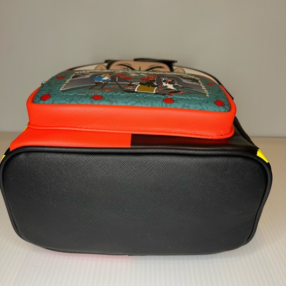 Loungefly Queen of Hearts Mini Backpack and Wallet Bundle - Picture 7 of 13